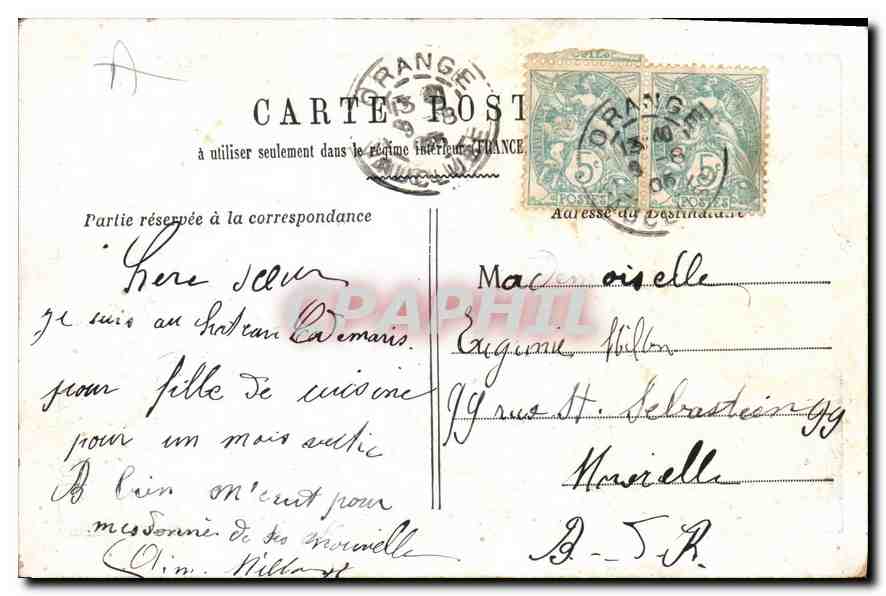CPA Paris Le Petit Palais  — Rückseite