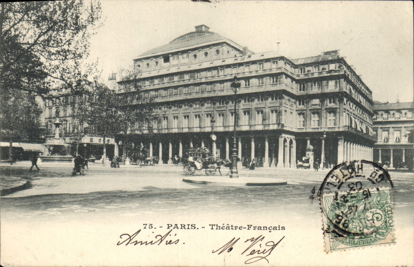 CPA Paris Theatre Francais 