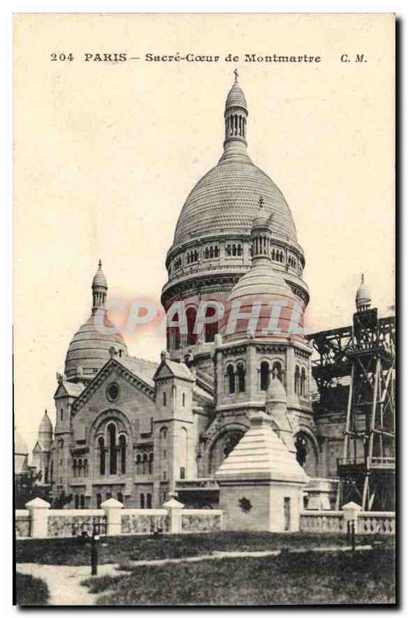 CPA Paris Sacre Coeur de Montmartre 
