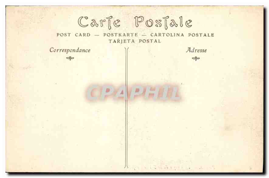 CPA Paris La Crypte de la Sainte Chapelle  — Rückseite
