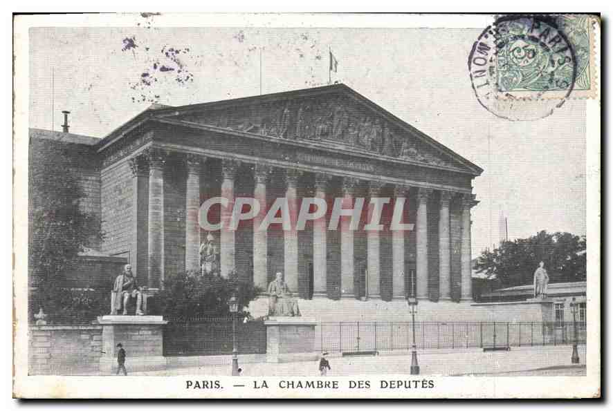 CPA Paris La Chambre des Deputes 