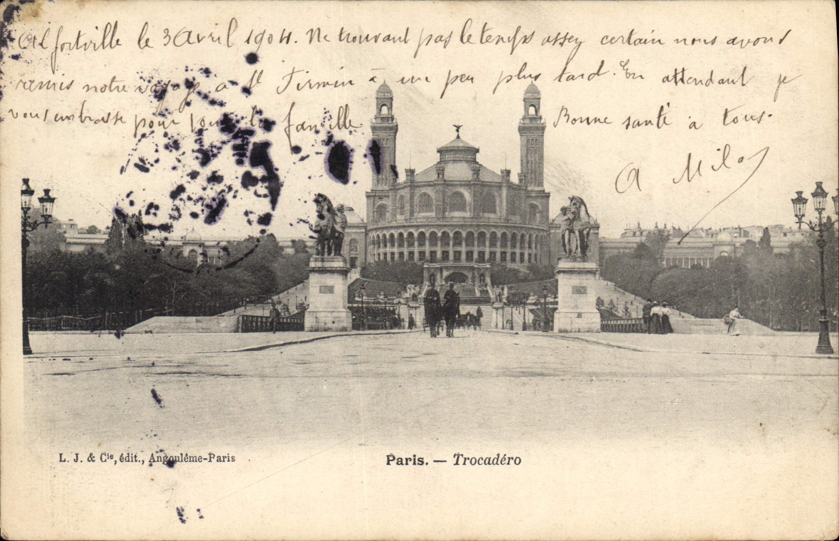 CPA Paris Trocadero 