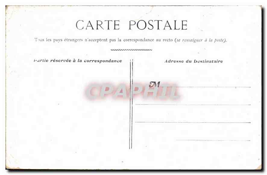CPA Paris Gare de l'Est  — Rückseite