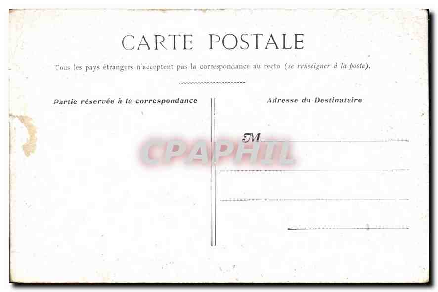 CPA Paris Porte Saint Denis  — Rückseite