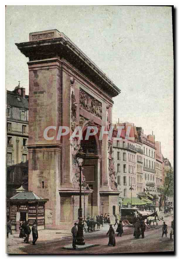 CPA Paris Porte Saint Denis 