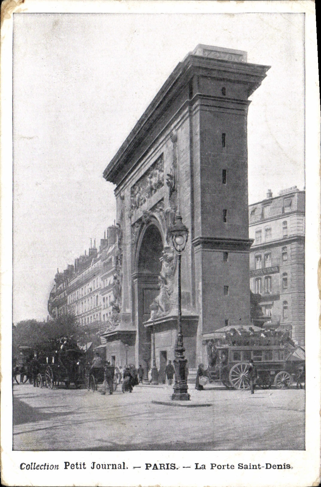 CPA Paris La Porte Saint Denis 