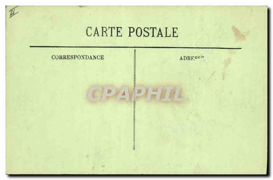 CPA Paris X Le Boulevard Saint Denis  — Verso