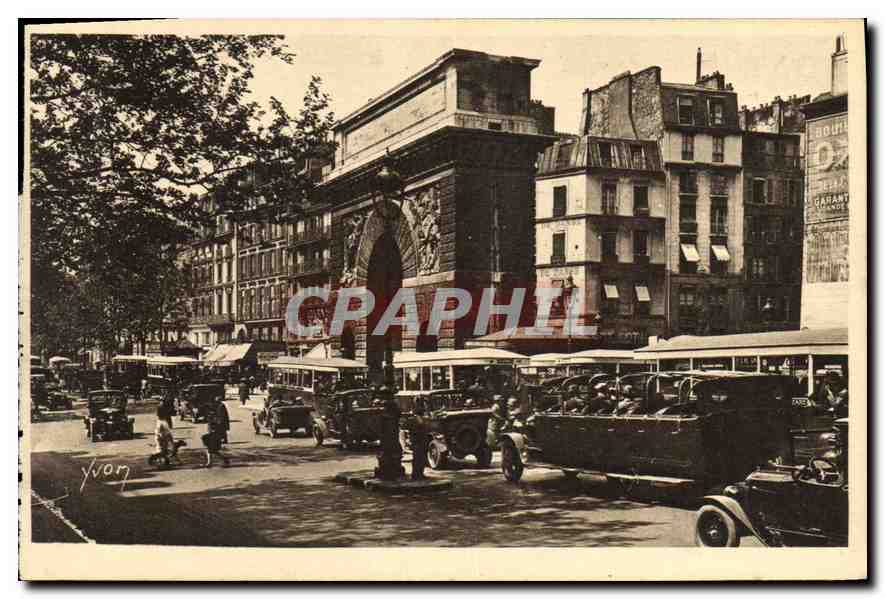 CPA Paris en Flanant Porte Saint Martin 