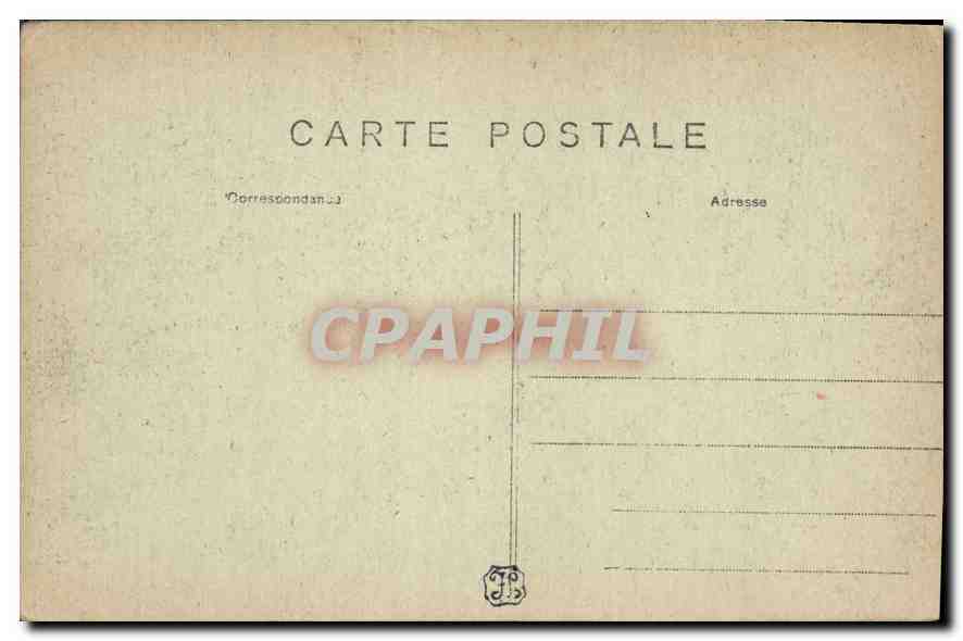 CPA Paris Une Allee aux Buttes Chaumont  — Rückseite