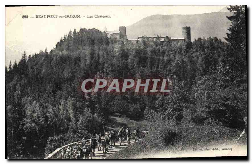 CPA Beaufort sur Doron Les Chateau 