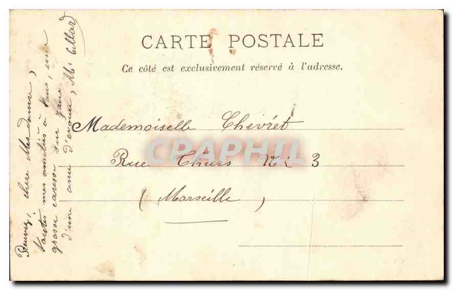 CPA Les Pyrenees Illustrees Pau Palais d'hiver Les tables de jeu — Verso
