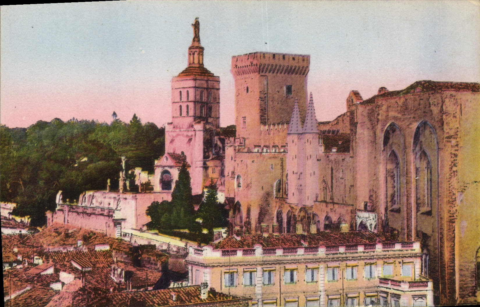CPA Avignon Le Palais des Papes 