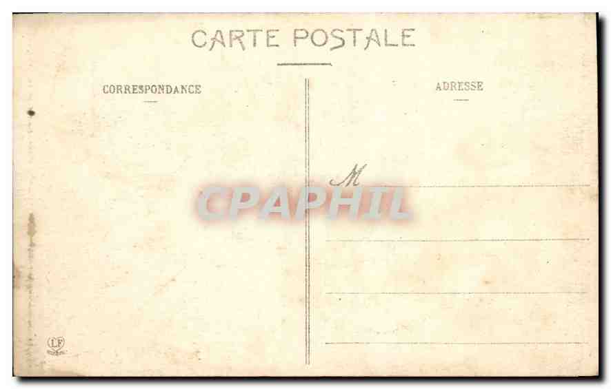 CPA Toulouse Cour de l'Hotel  — Rückseite