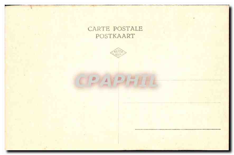 CPA Bruxelles Theatre Royal de la Monnale  — Rückseite