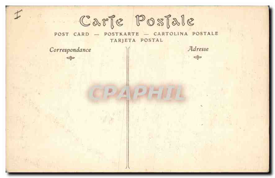 CPA Etablissement Thermal de Chatel Guyon Etablissement Henry  — Rückseite
