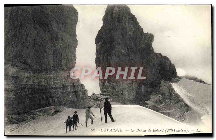 CPA Gavarnie La Breche de Roland 