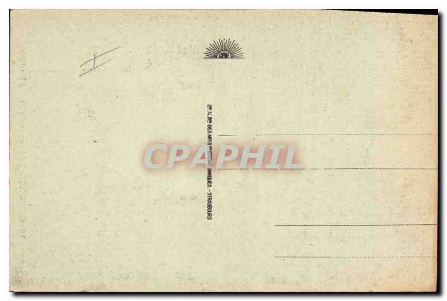 CPA Gavarnie Le Gave et l'Hotel du Marbore  — Verso