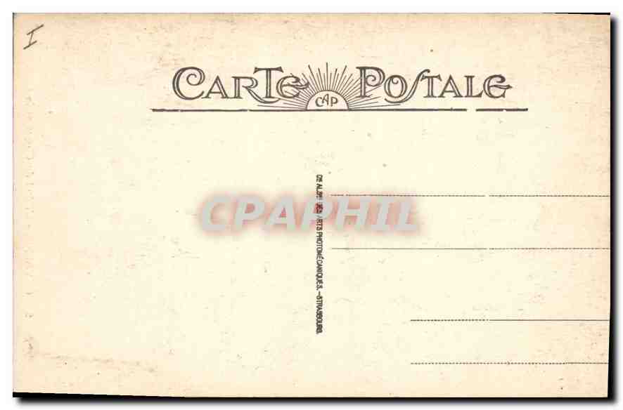 CPA Gavarnie L'Hotel du Cirque et le Gave  — Rückseite