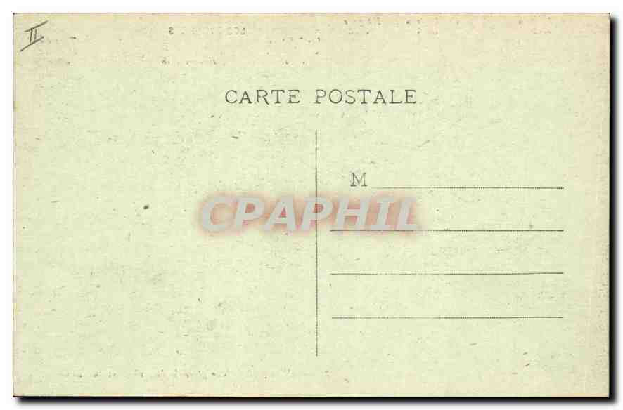 CPA Gavarnie Vue generale du Village et du Cirque  — Verso