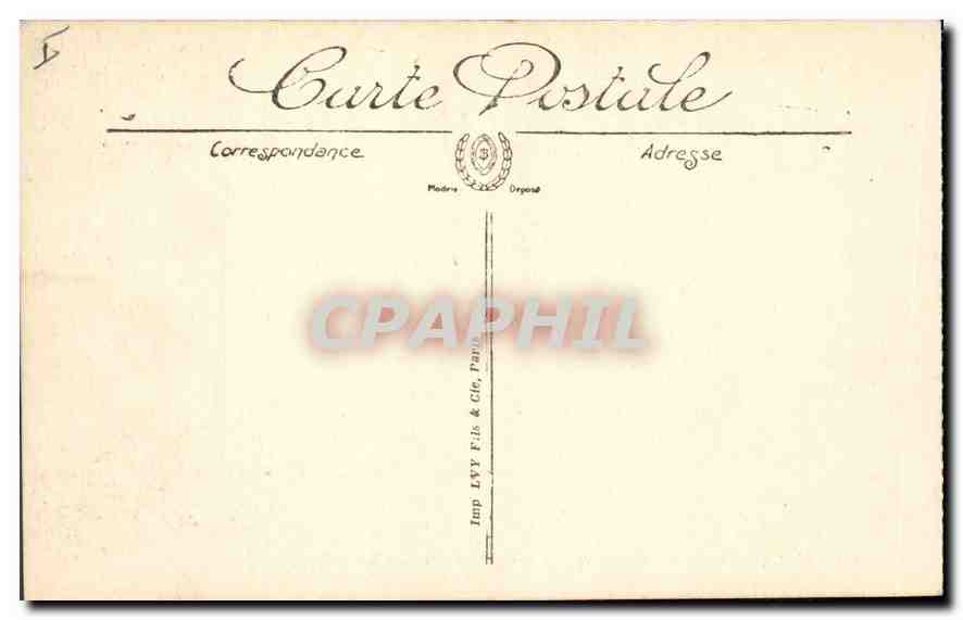 CPA Gavarnie Hotel du Cirque et le Cirque  — Verso