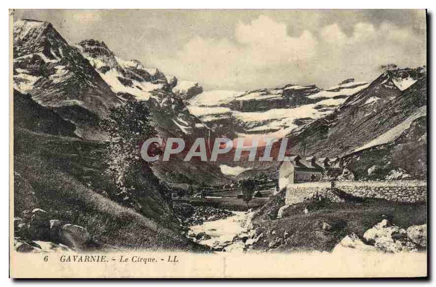 CPA Gavarnie Le Cirque 