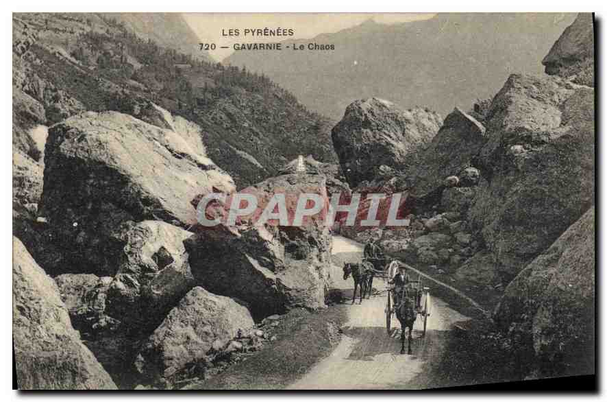 CPA Les Pyrenees Gavarnie Le Chaos 