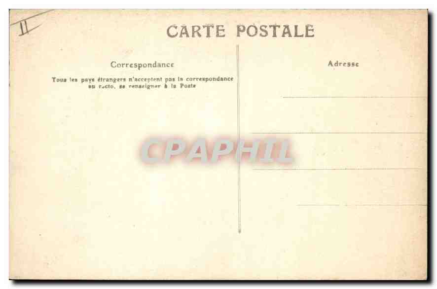 CPA Les Pyrenees Gavarnie Le Chaos  — Verso