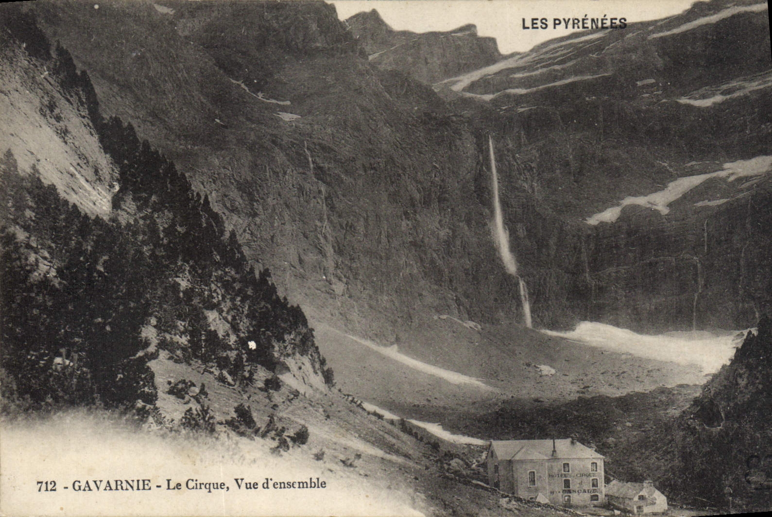 CPA Les Pyrenees Gavarnie Le Cirque Vue d'ensemble 