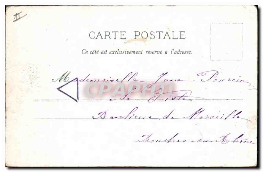 CPA Vue generale du Cirque de Cavarnie Htes Py  — Verso