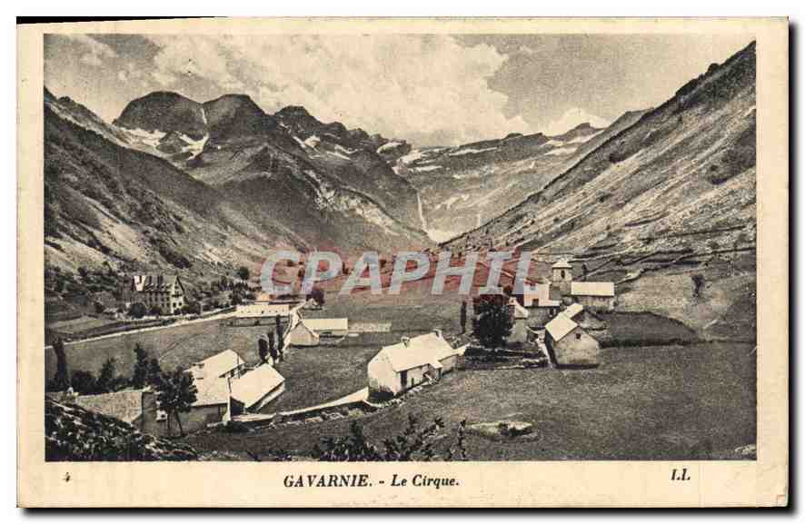 CPA Gavarnie Le Cirque 