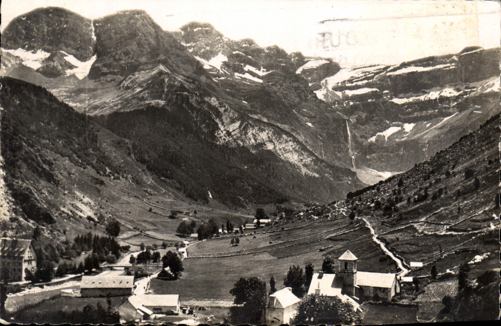 CPA Gavarnie Vue Generale 