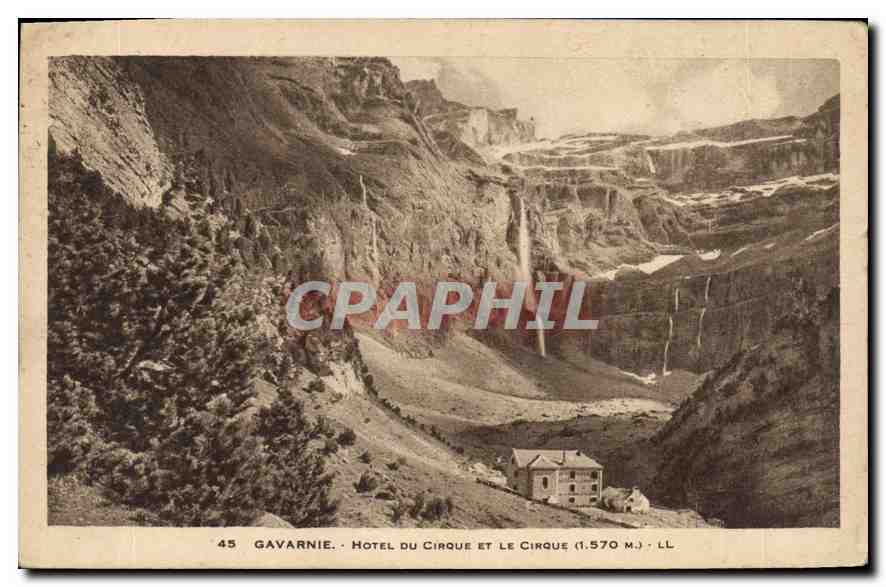 CPA Gavarnie Hotel du Cirque et le Cirque 