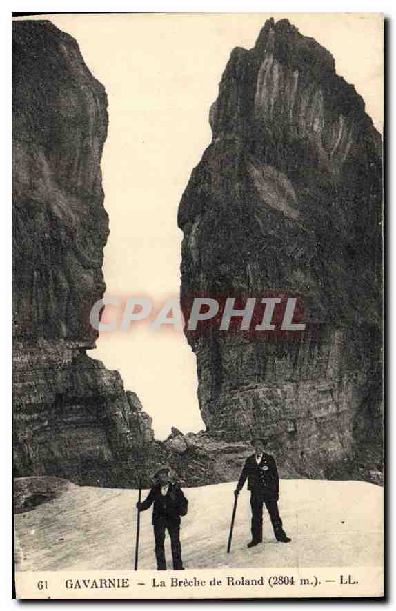 CPA Gavarnie La Breche de Roland 