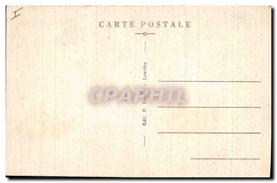 CPA Gavarnie Vue Generale  — Verso
