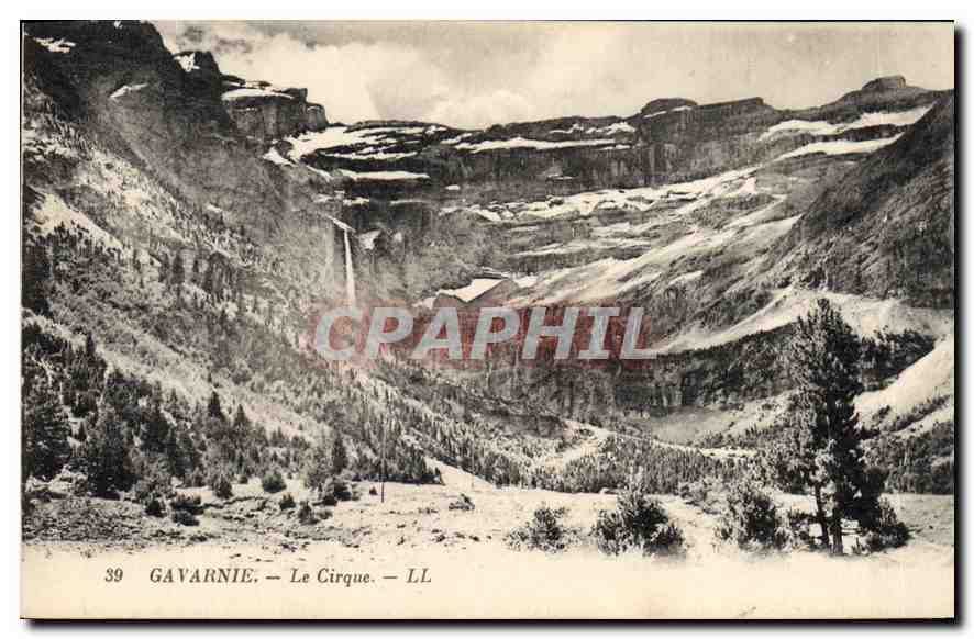 CPA Gavarnie Le Cirque 