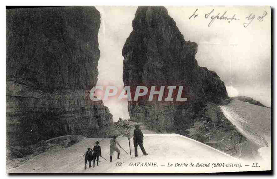 CPA Gavarnie La Breche de Rolland 