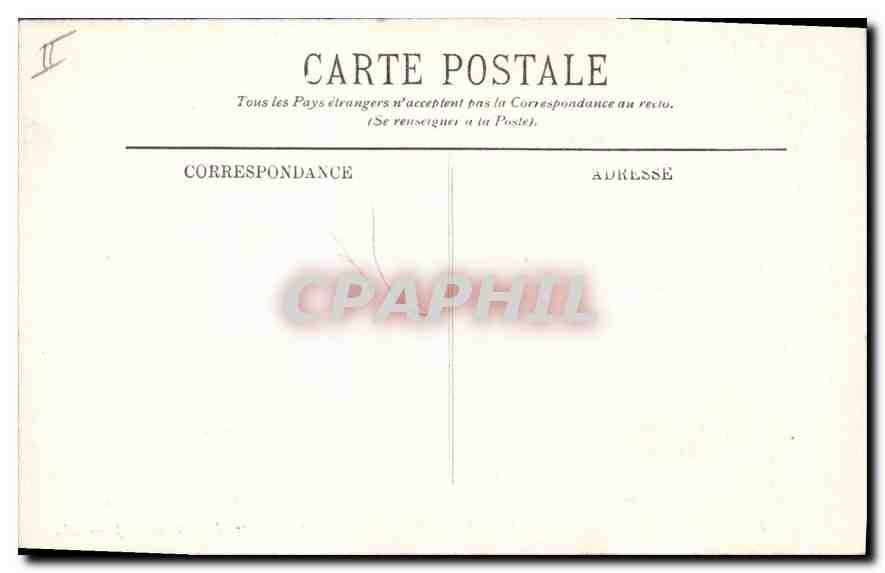 CPA Gavarnie La Breche de Rolland  — Verso