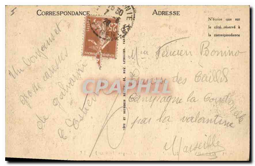 CPA Gavarnie Hotel du Cirque et le Cirque  — Rückseite