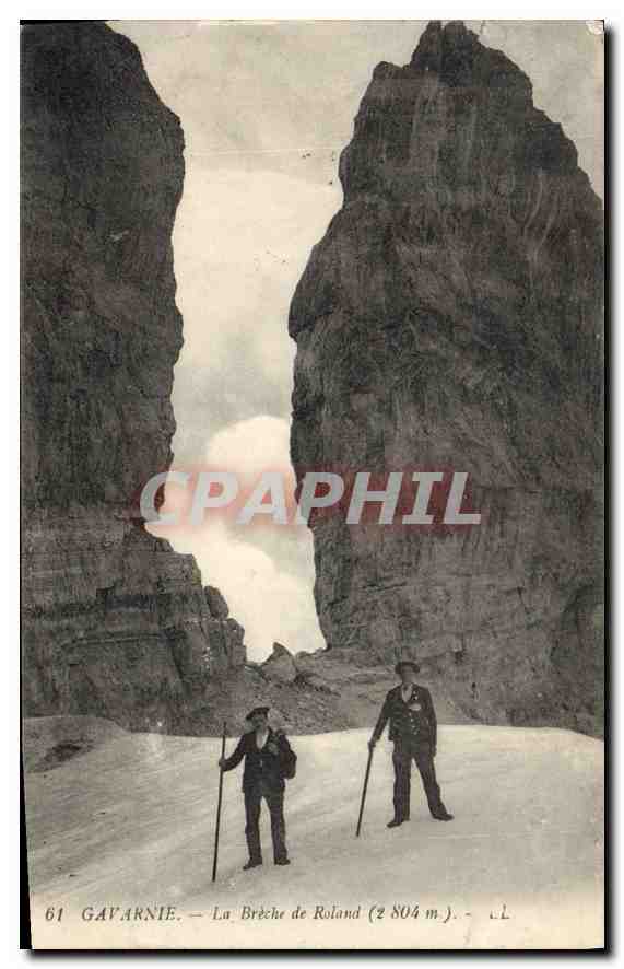 CPA Gavarnie La Breche de Rolland 