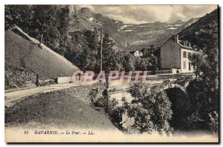 CPA Gavarnie Le Pont 