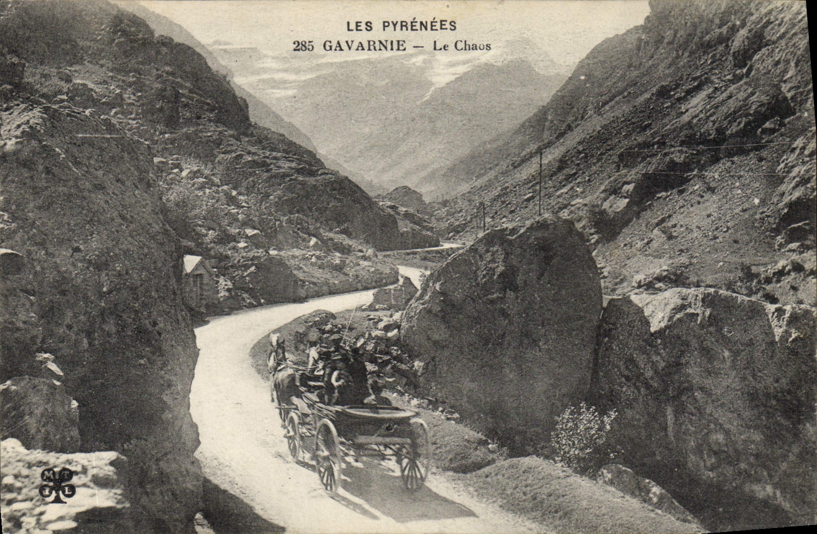 CPA Les Pyrenees Gavarnie Le Chaos 