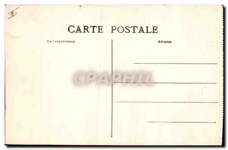 CPA Les Pyrenees Gavarnie Touristes sur le Chemin de la Cascade  — Rückseite