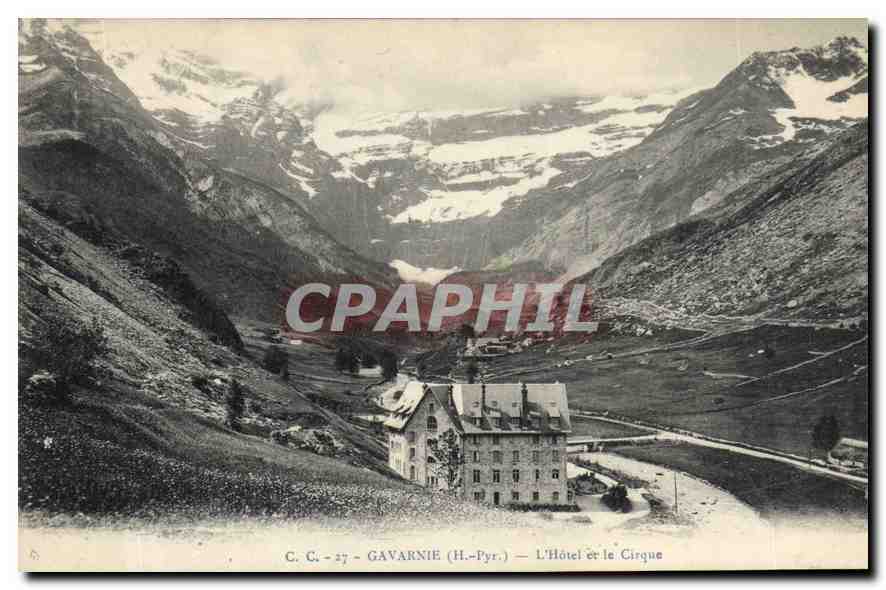 CPA Gavarnie L'Hotel et le Cirque 