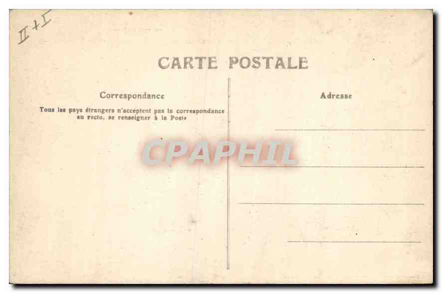 CPA Les Pyrenees Gavarnie Vue generale du Village et du Cirque  — Verso