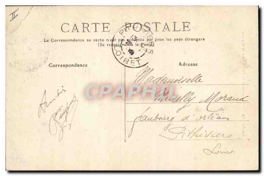 Cauterets — Etablissement du Pré et Petit St-Sauveur — Éditeur non identifié, n° de série non visible — Rückseite