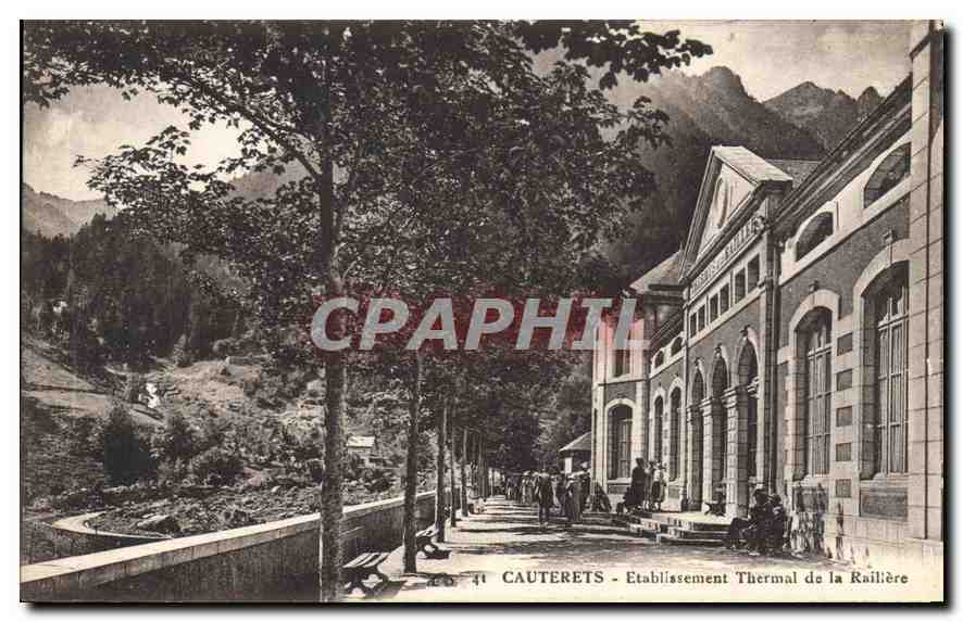 CPA Cauterets Etablissement Thermal de la Raillere 