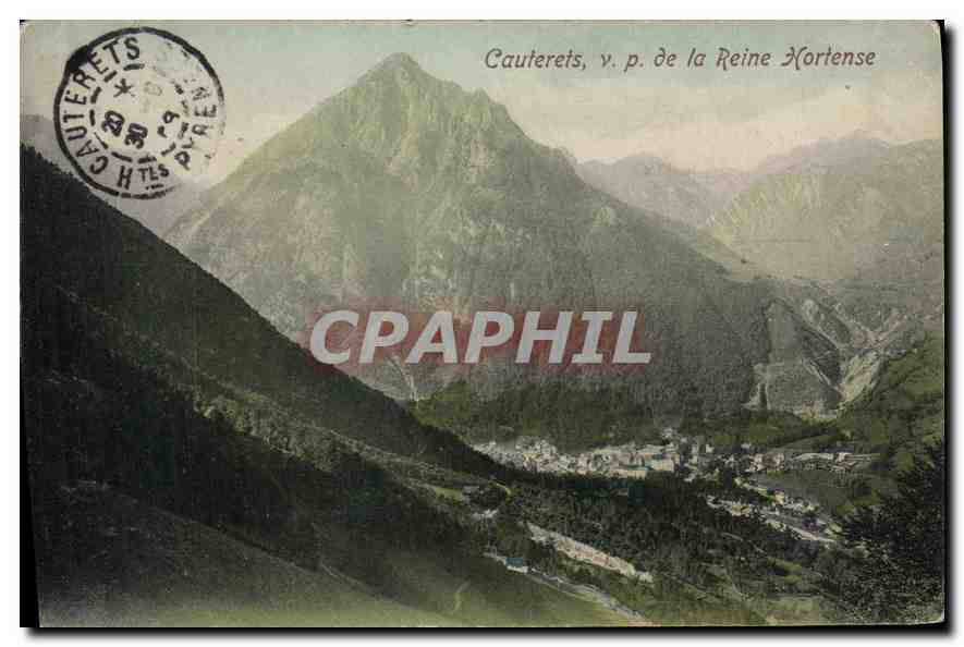 CPA Cauterets v p de la Reine Hortense 