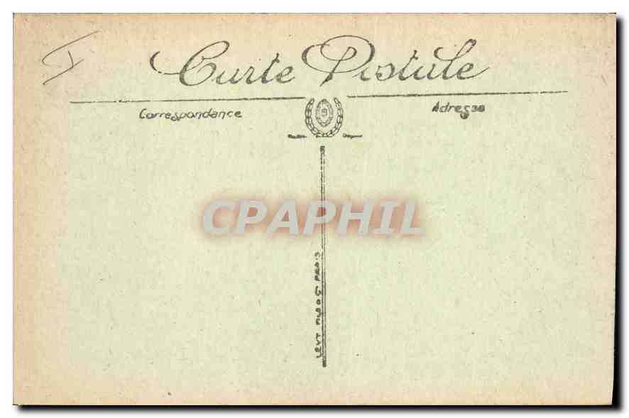 Cauterets — Établissement Thermal de la Raillère — LL. — N° 166 — Rückseite