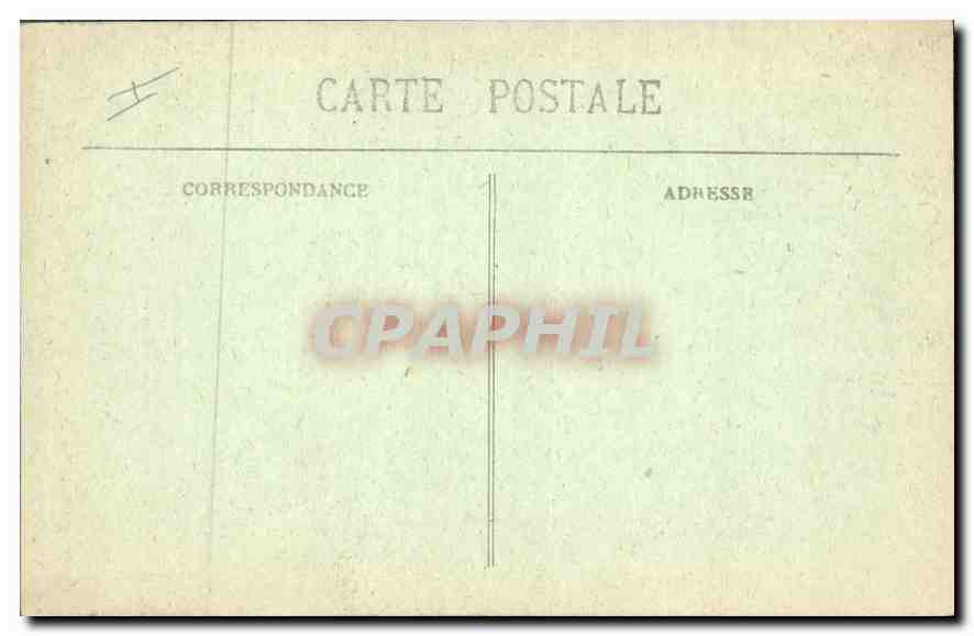 CPA Cauterets Hautes Pyrenees Vue generale Le Pic de Viscos  — Rückseite
