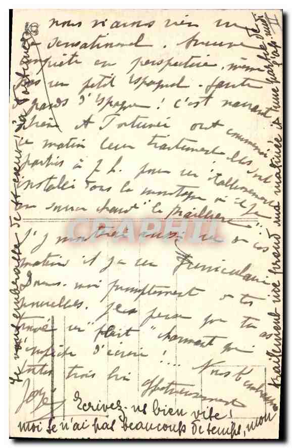 Cauterets — Einrichtung, Casino und Promenade des Cœufs — Les Hautes-Pyrénées — Rückseite